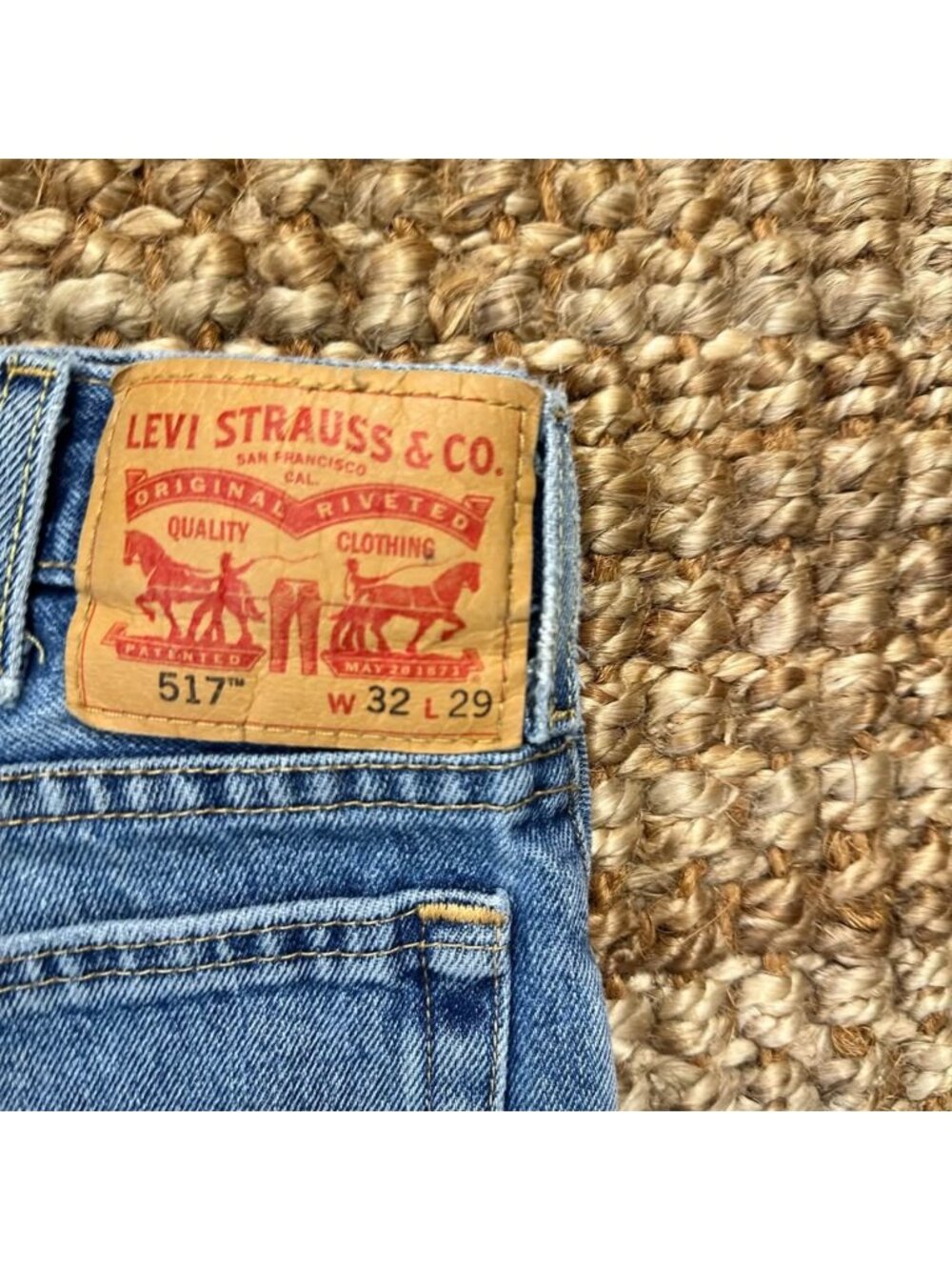 517 Levi’s Men’s Jeans (32x29) Bootcut Denim